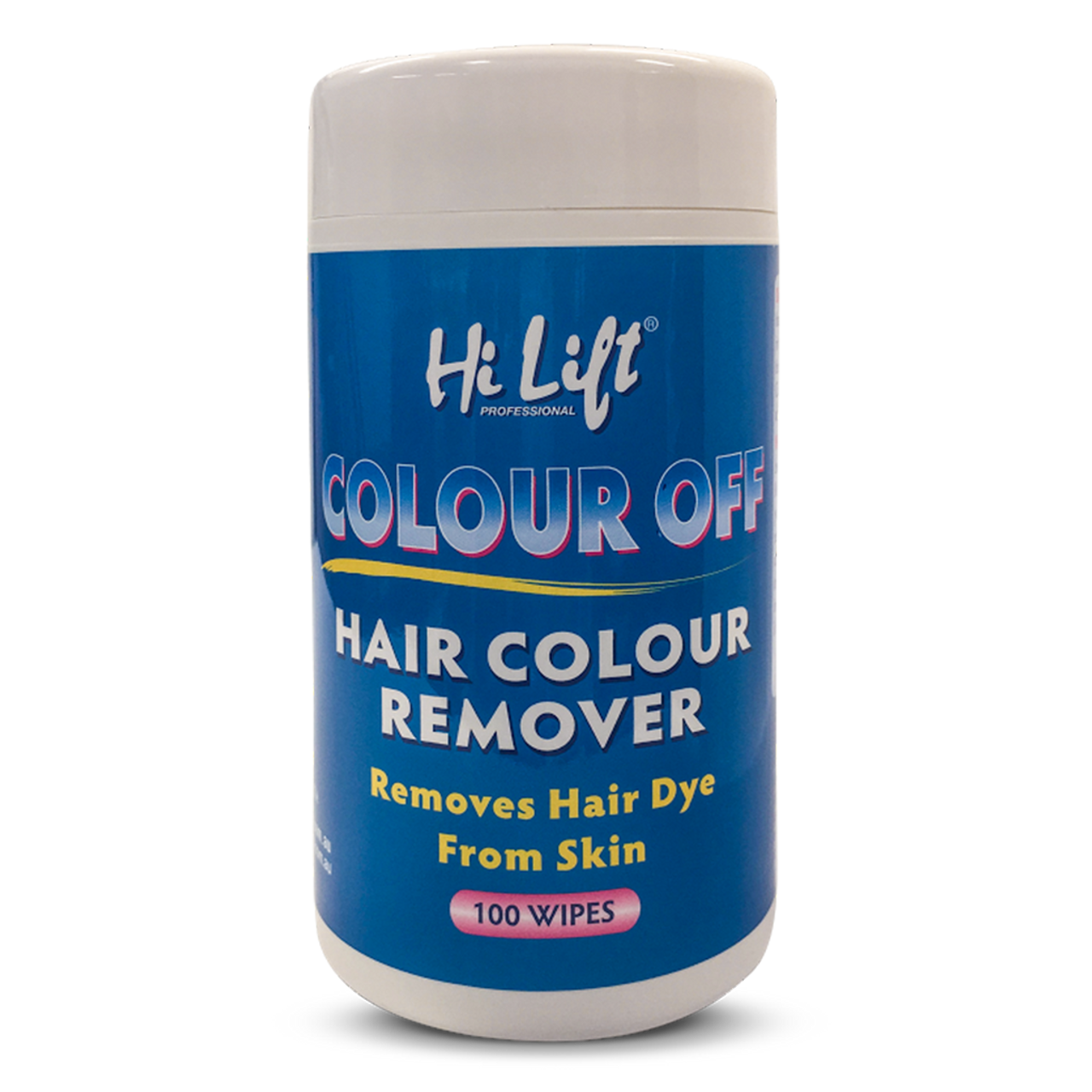 Hi Lift Colour Off Hair Colour Remover Wipes - 100pcs