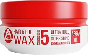 Allure Professional Hair and Edge Wax Ultra Hold - 150ml (Argan Oil)