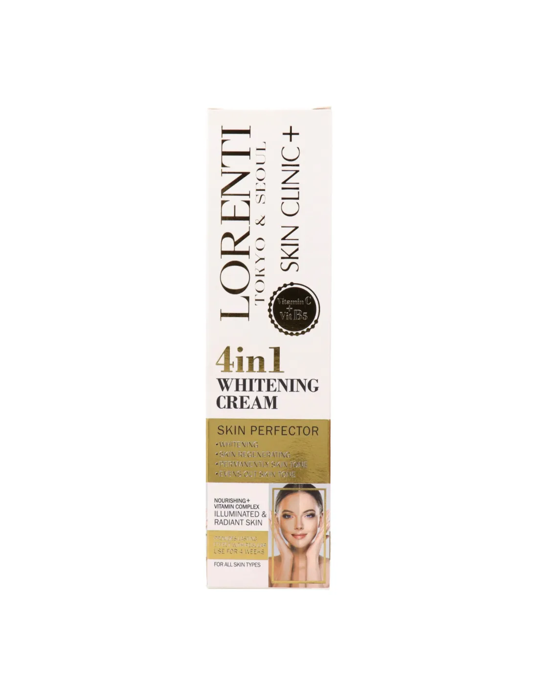 Lorenti 4 In 1 Whitening Cream (150ml)
