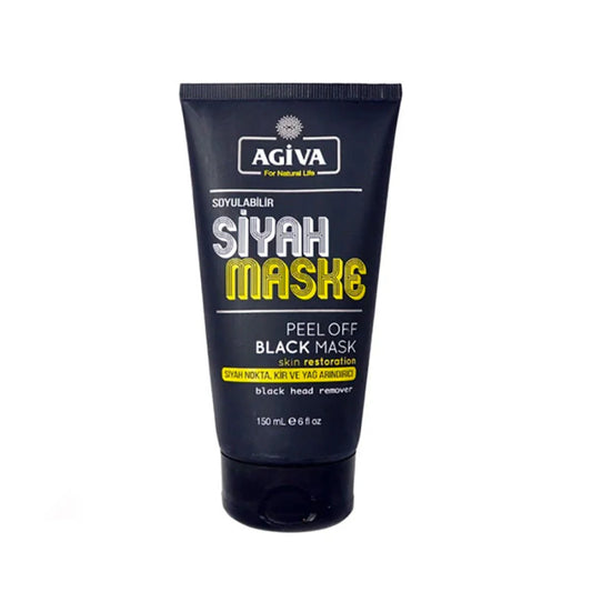 Agiva Deep Cleansing Skin Restoration Peel Off Black Mask - 150ml