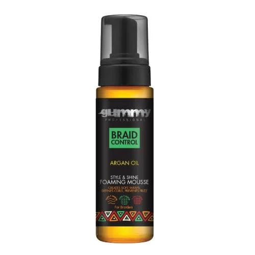 Gummy Professional Braid Control Argan Oil Foaming Mousse - 200ml