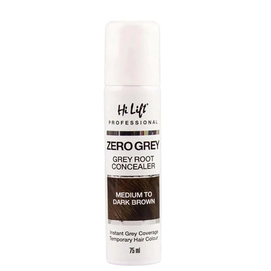 HiLift Professional Grey Root Zero Grey Concealer - 44g (Medium to Dark Brown)