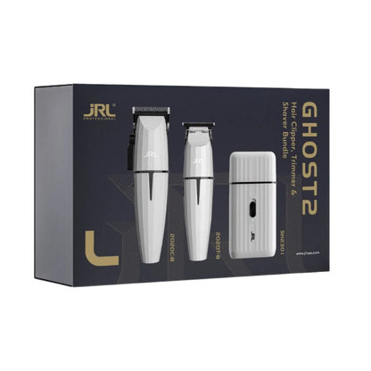 JRL Professional Ghost2 Hair Clipper, Trimmer and Shaver Bundle