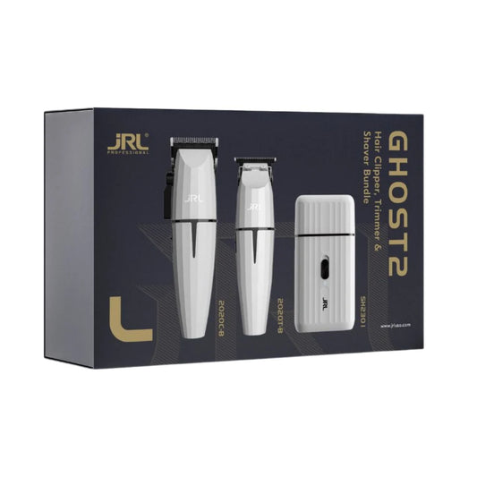 JRL Professional Ghost2 Hair Clipper, Trimmer and Shaver Bundle