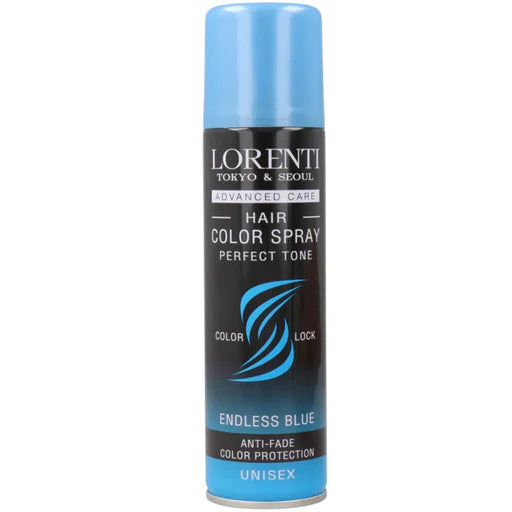 Lorenti Advanced Care Unisex Hair Color Spray - 150ml (Endless Blue)