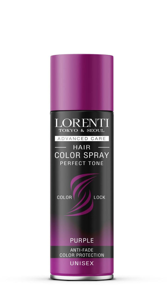 Lorenti Advanced Care Unisex Hair Color Spray - 150ml (Purple)