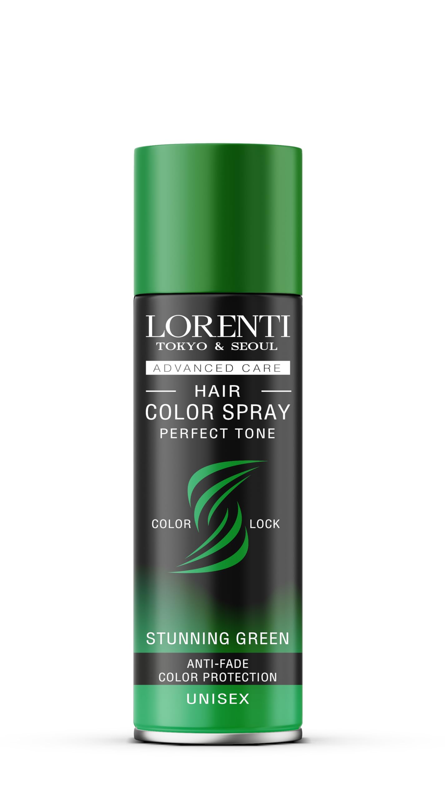 Lorenti Advanced Care Unisex Hair Color Spray - 150ml (Stunning Green)