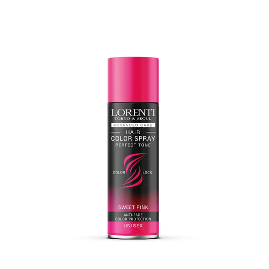 Lorenti Advanced Care Unisex Hair Color Spray - 150ml (Sweet Pink)