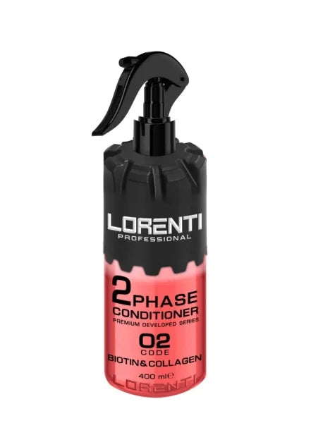 Lorenti Professional 2 Phase Conditioner - 400ml (02 Biotin and Collagen)