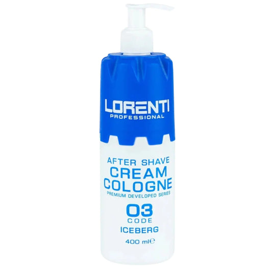 Lorenti Professional After Shave Cream Cologne - 400ml (Iceberg)