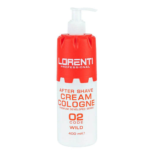 Lorenti Professional After Shave Cream Cologne - 400ml (Wild)