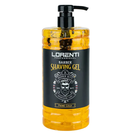 Lorenti Professional Barber Shaving Gel - 1L (Prime Gold)
