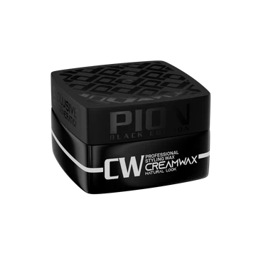 Pion Black Edition Professional Styling Wax - 150ml (Cream Wax, Natural Look)