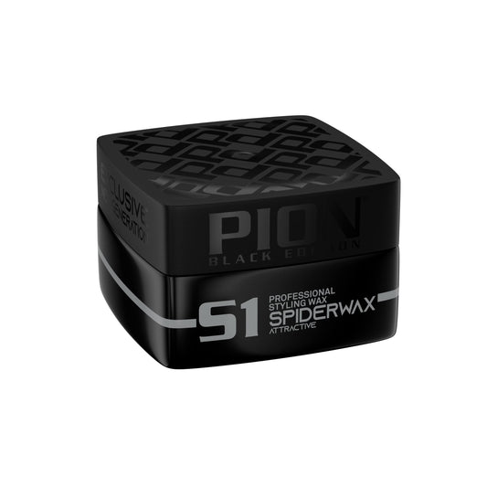 Pion Black Edition Professional Styling Wax - 150ml (S1 Spiderwax)