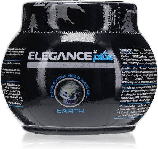 SadaPack Cosmetics Elegance Plus Extra Strong Hold Hair Gel - 1L