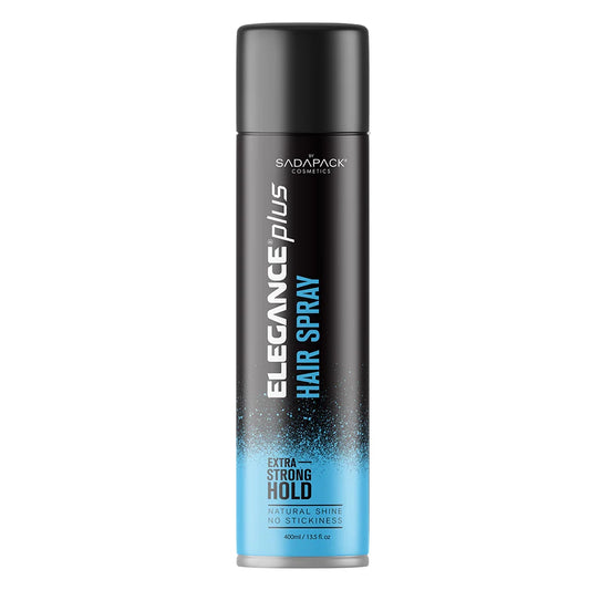 SadaPack Cosmetics Elegance Plus Extra Strong Hold Mens Hair Spray