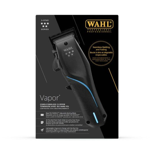 Wahl Professional 5 Star Vapor Cord or Cordless Clipper
